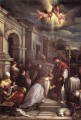 San Valentín bautizando a Santa Lucila Jacopo Bassano
